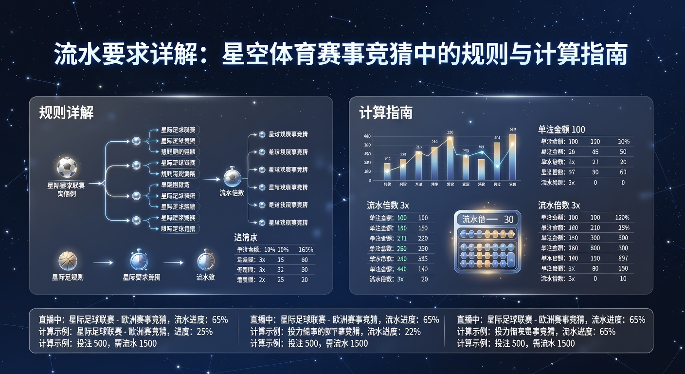 流水要求详解：星空体育最新规则计算方法