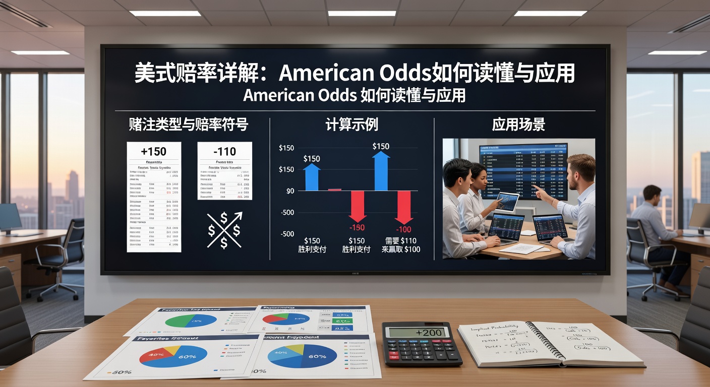 美式赔率详解：赛事分析必备计算方法与应用技巧